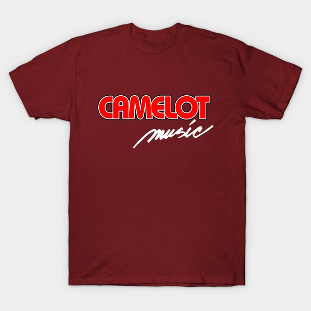 Camelot Music Store T-Shirt by carcinojen